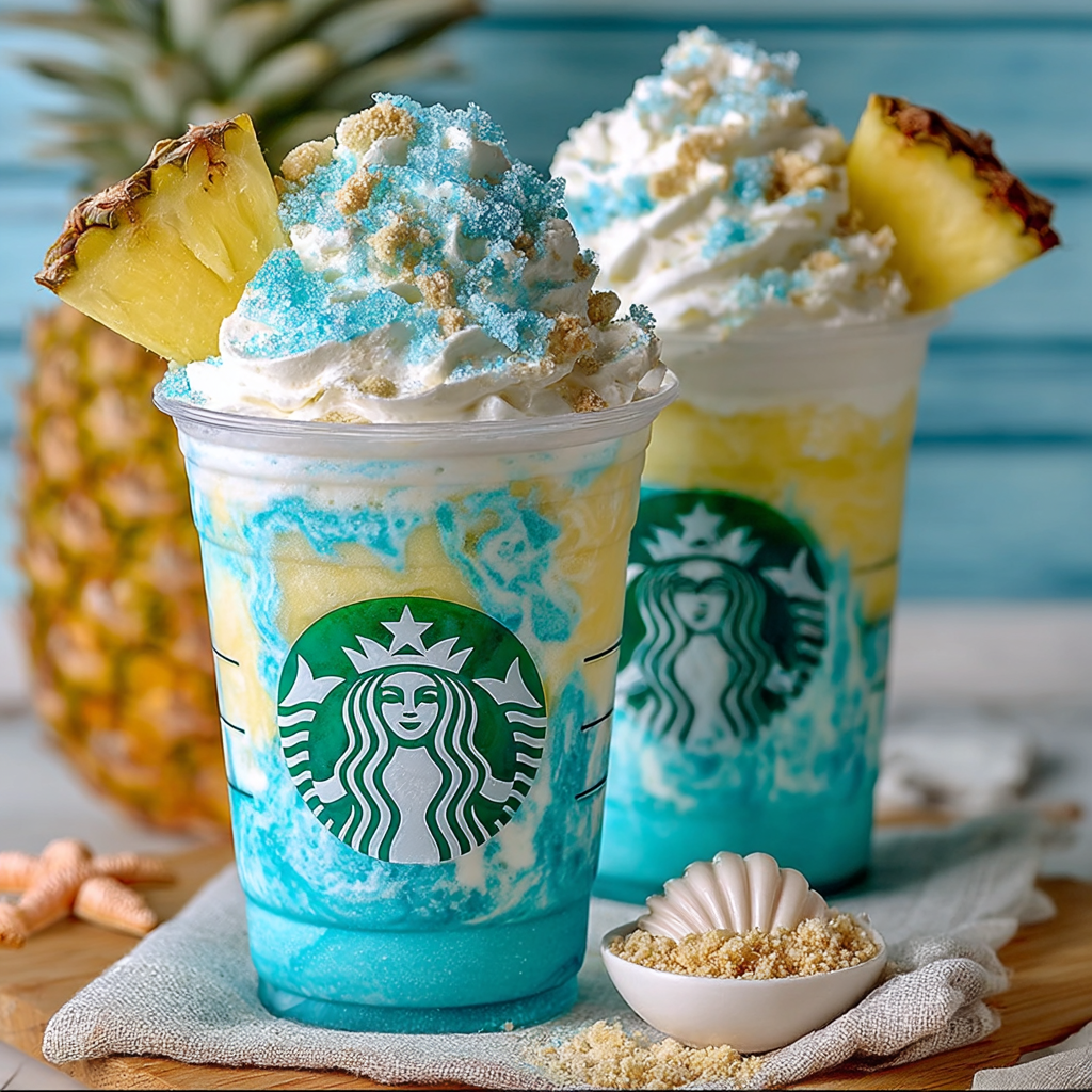 Tropical frappuccino