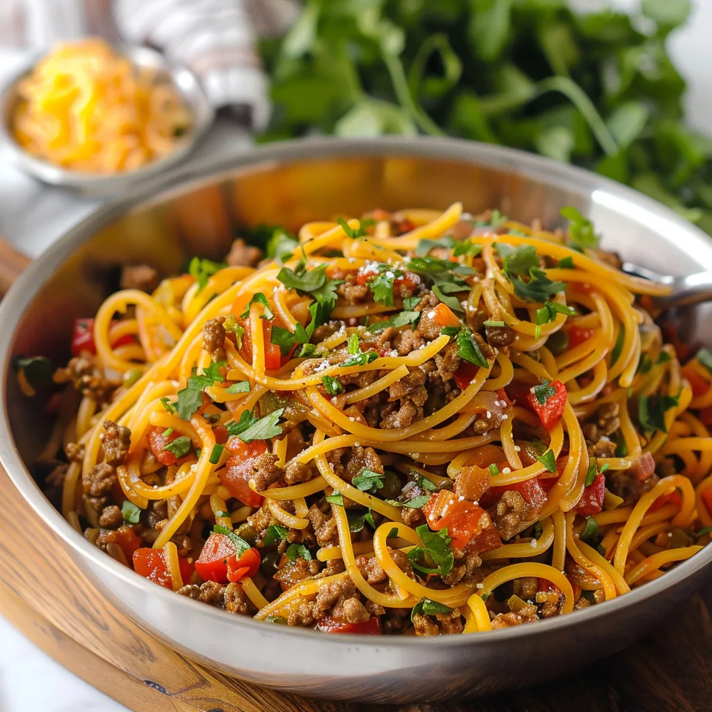 Taco Spaghetti