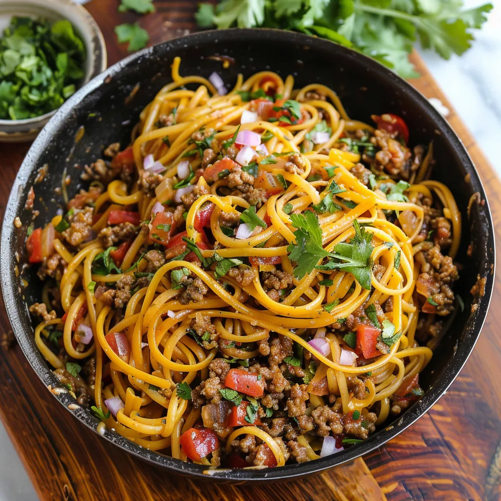Taco Spaghetti