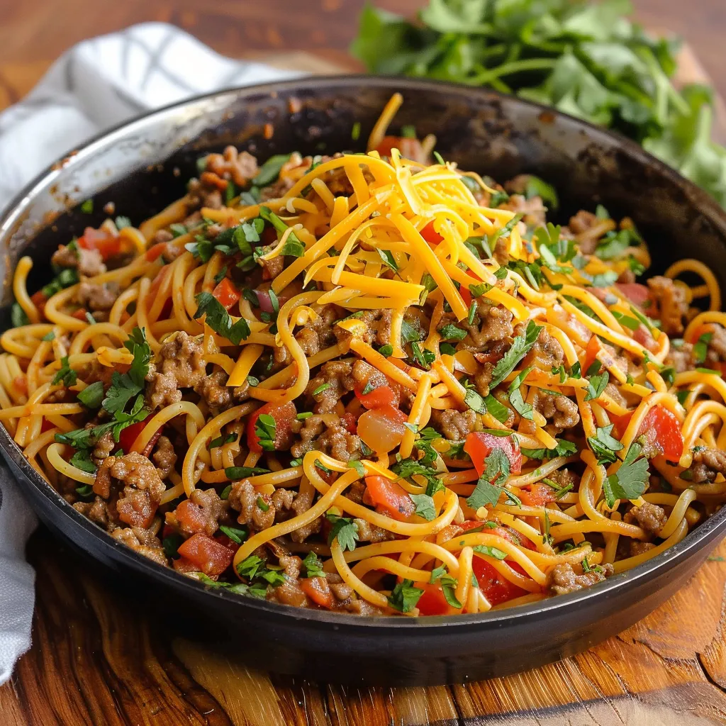 Taco Spaghetti
