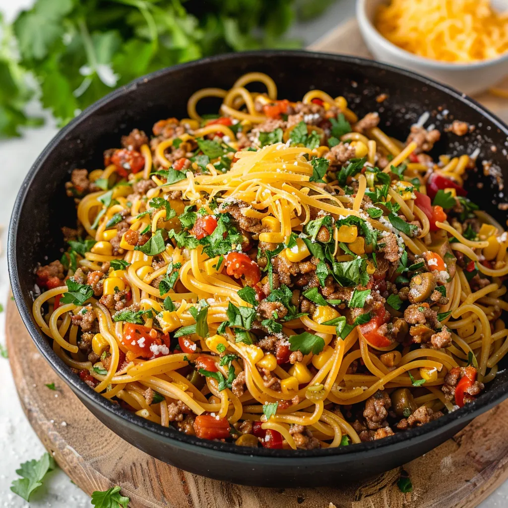 Taco Spaghetti