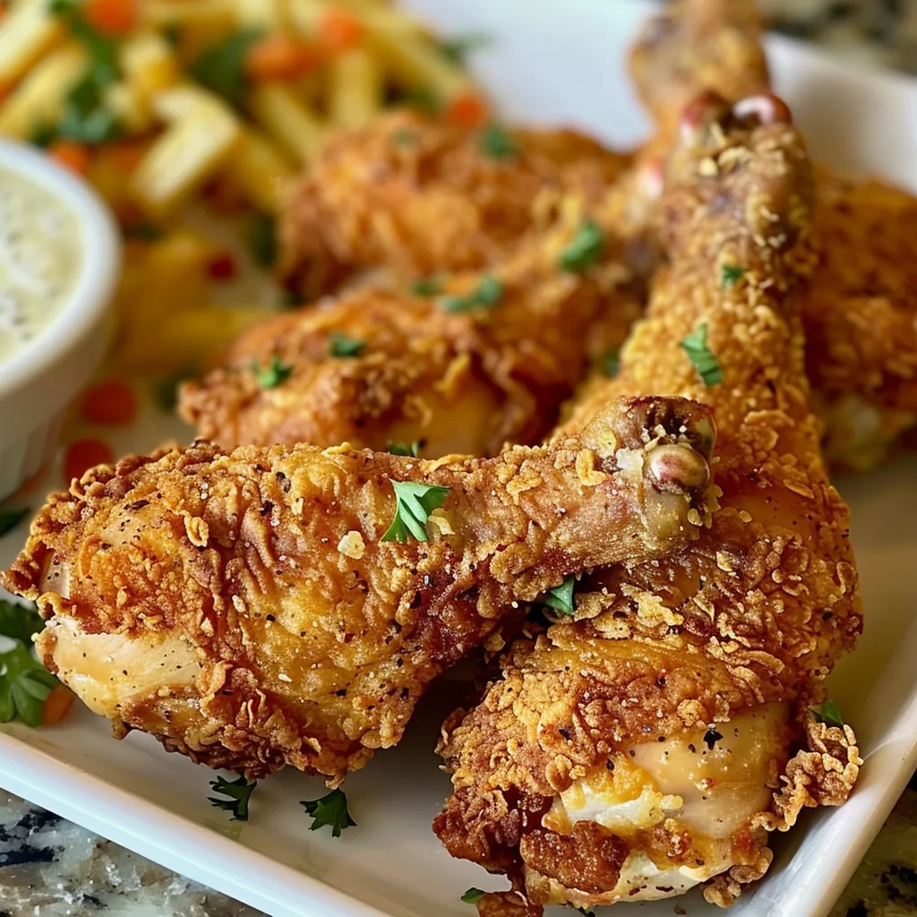 Homemade KFC‑Style Oven‑Baked Chicken
