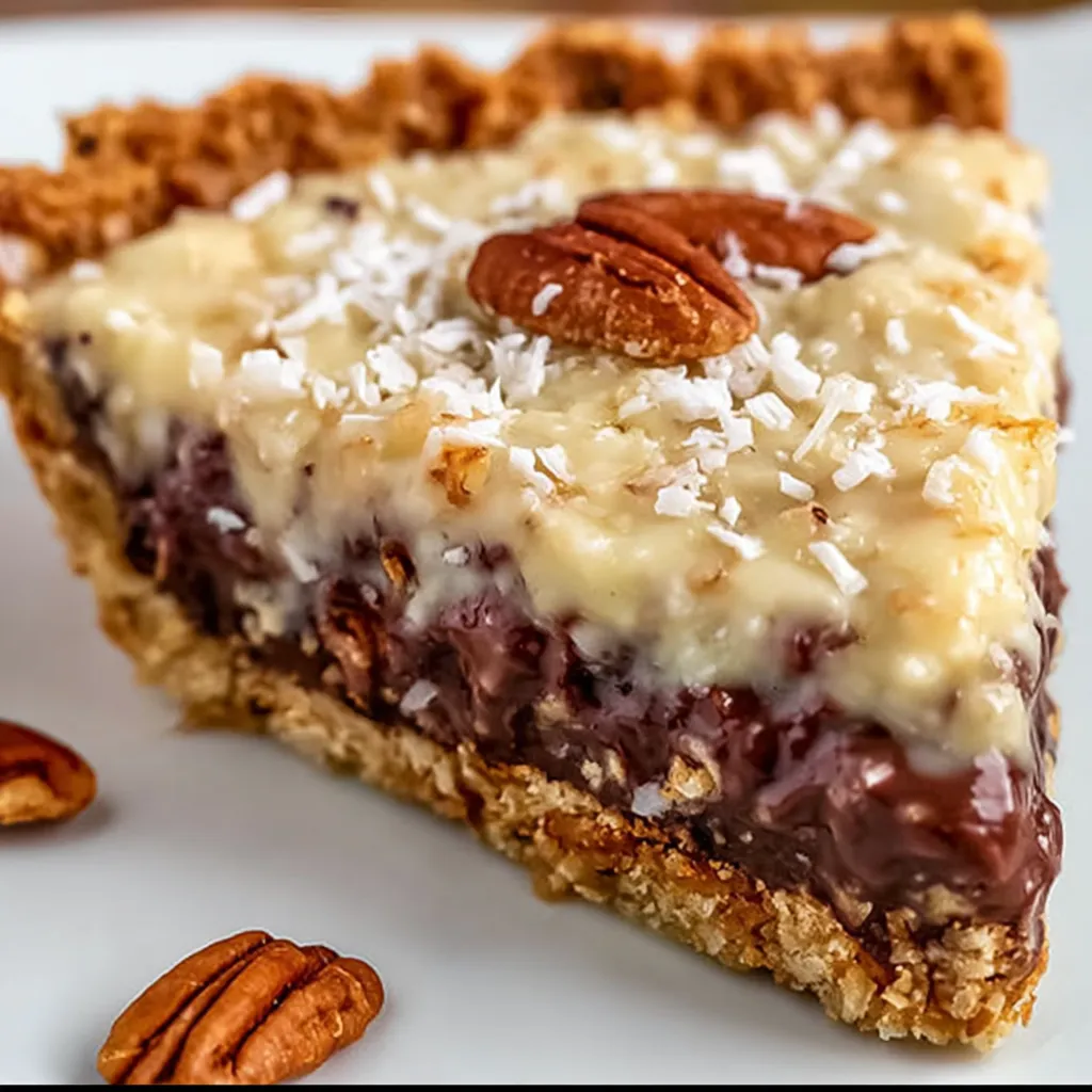 No-Bake German Chocolate Pie
