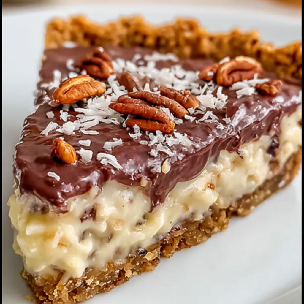 No-Bake German Chocolate Pie