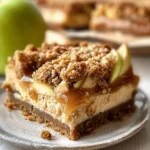 Apple Crumble Cheesecake