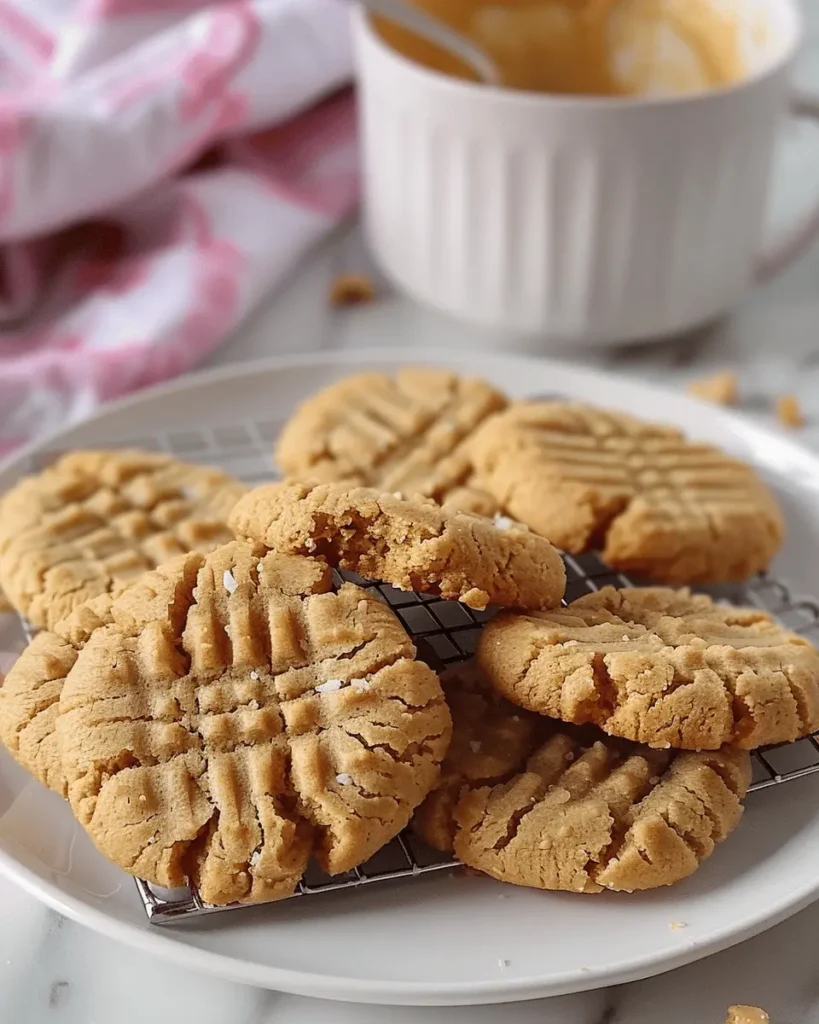 Cake Mix Peanut Butter Cookies