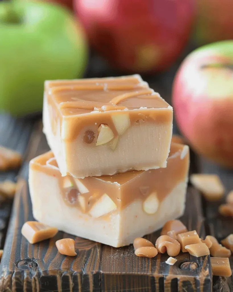 Caramel Apple Fudge