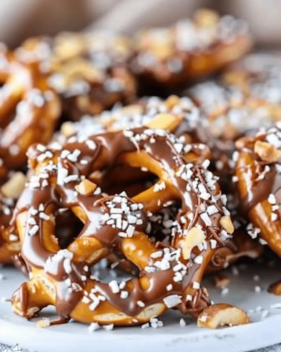Caramel Apple Pretzel Bites Recipe
