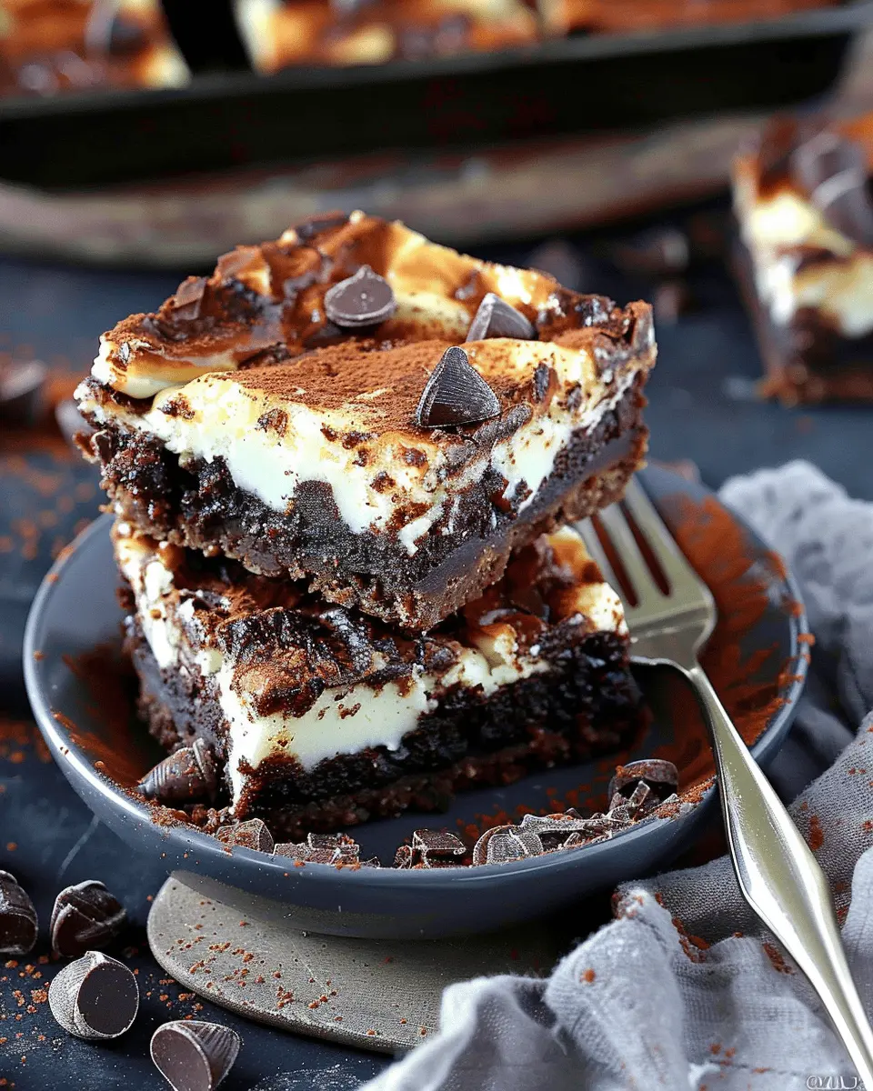 Cheesecake Brownies
