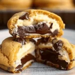 Cheesecake Stuffed Chocolate Chip Cookies