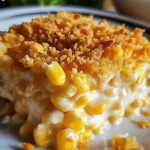 Cheesy Cream Cheese Corn Casserole