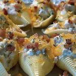 Chicken Bacon Ranch Stuffed Shells