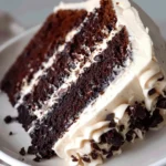 Chocolate Cake with Vanilla Buttercream
