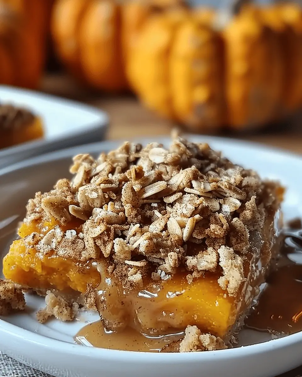 Cinnamon Pumpkin Crisp