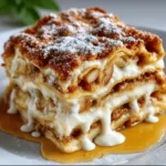 Cinnamon Roll Apple Lasagna