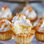 Coconut Cream Pie Cookie Cups