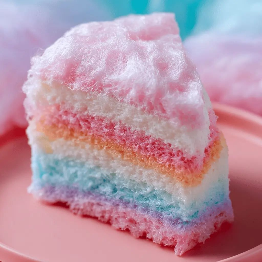 Cotton Candy Cake