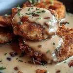 Country Fried Pork Bacon Gravy