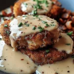 Country Fried Pork Bacon Gravy