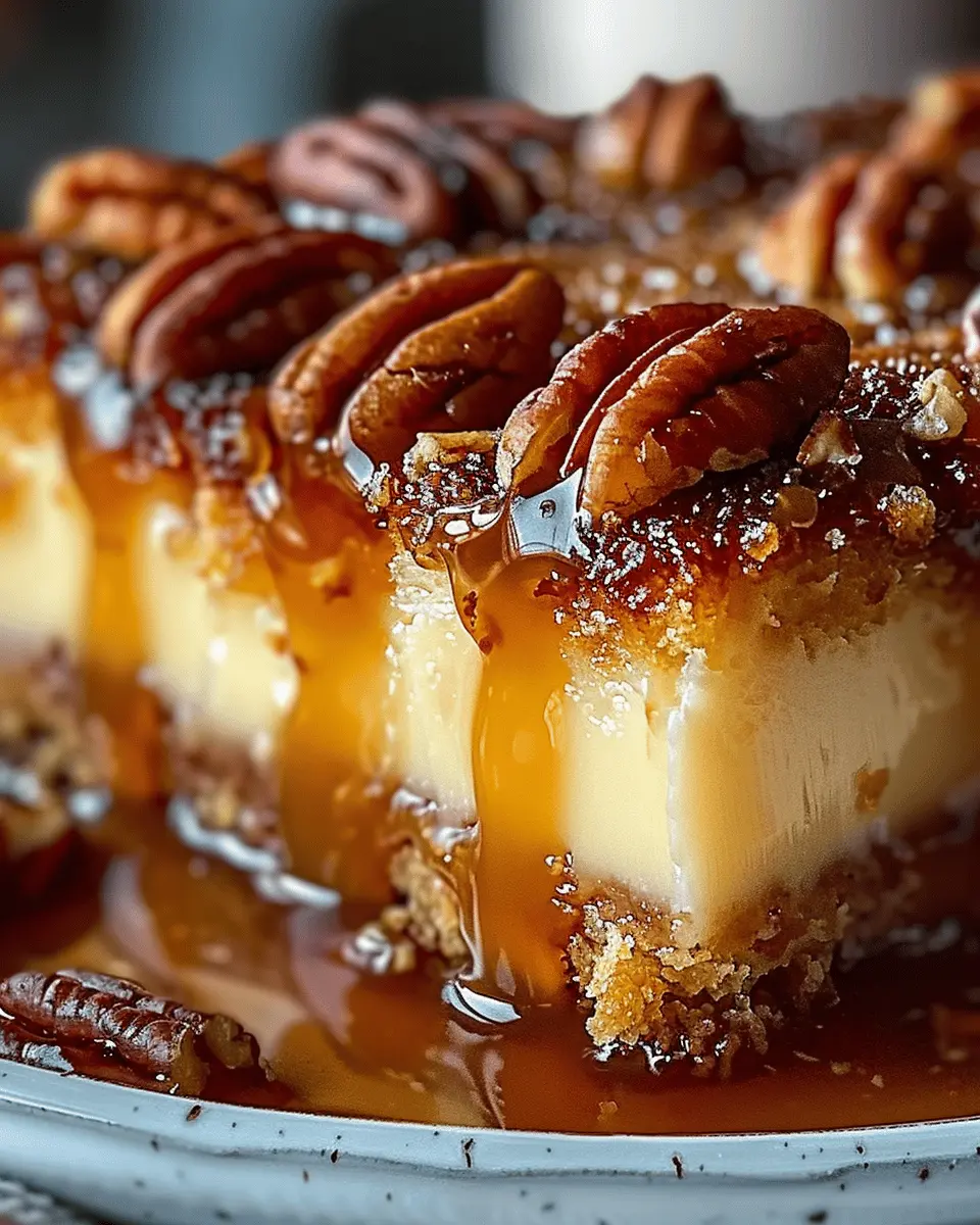 Crème Brûlée Caramel Pecan Cake