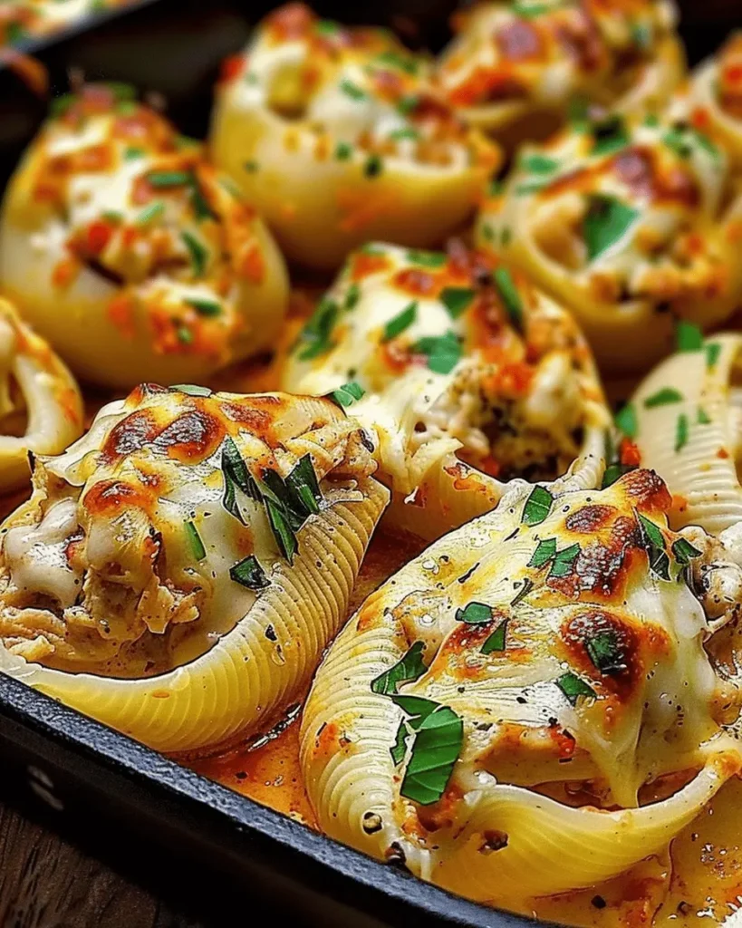 Creamy Cajun Chicken Stuffed Shells