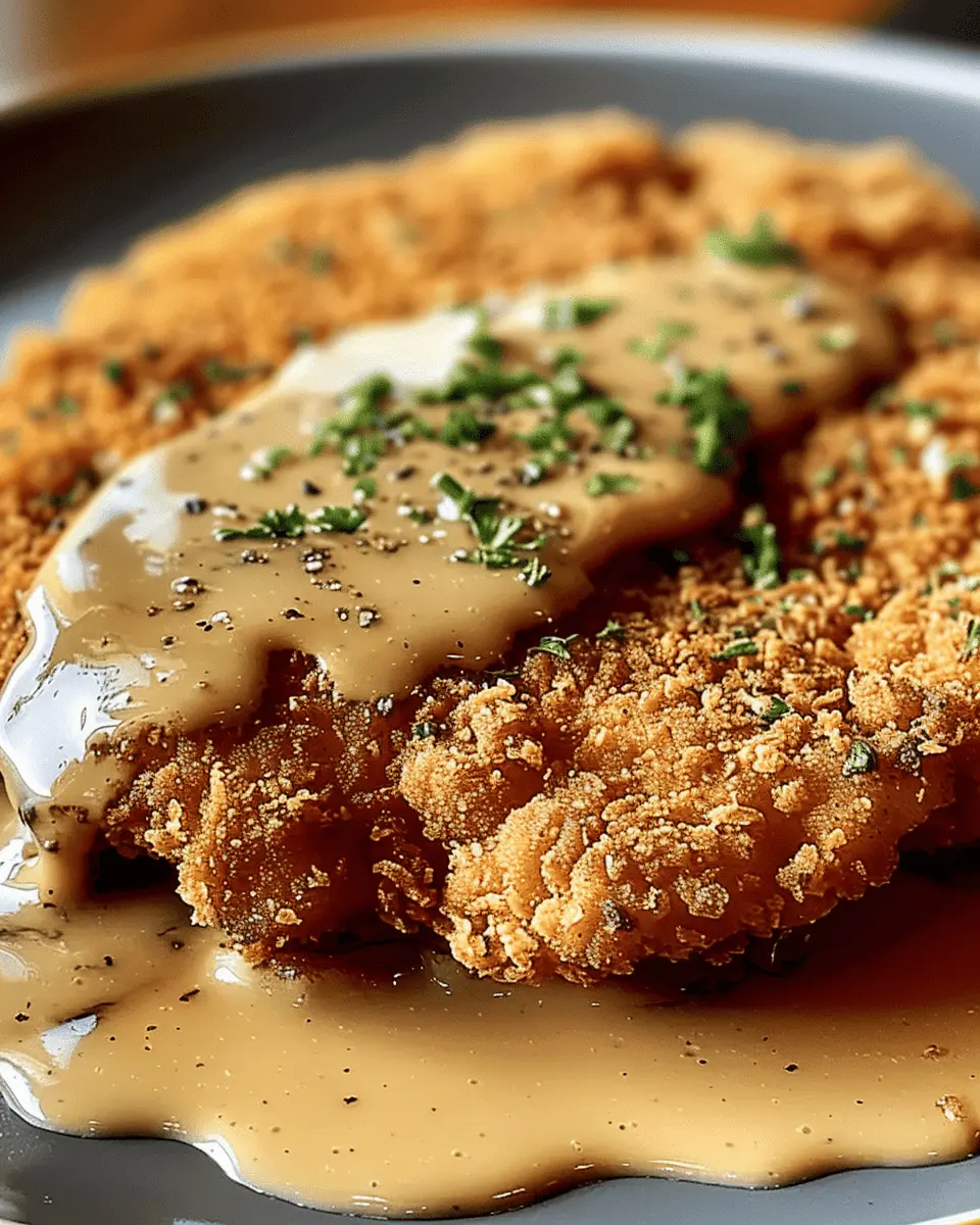 Crispy Buttermilk Chicken Fried Steak