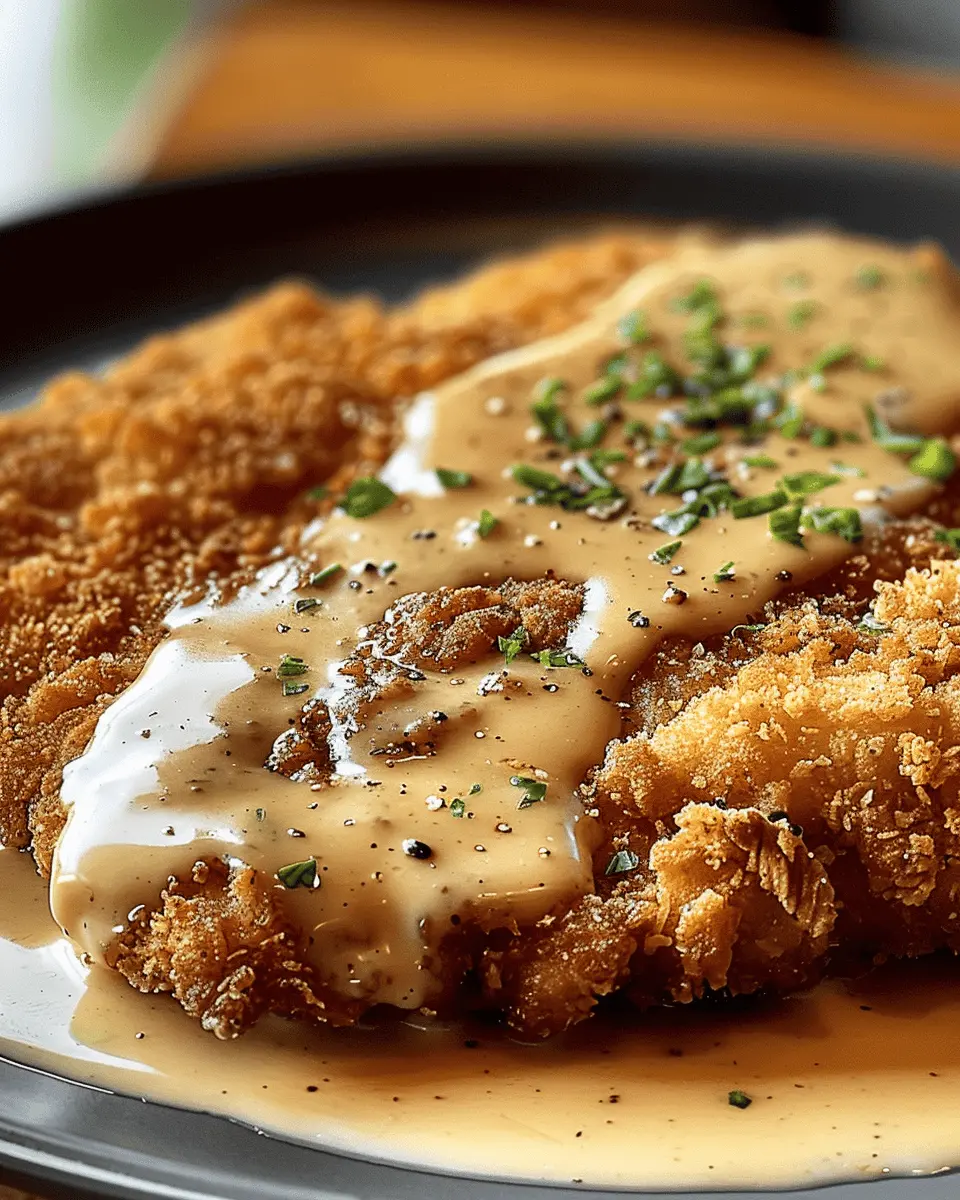 Crispy Buttermilk Chicken Fried Steak