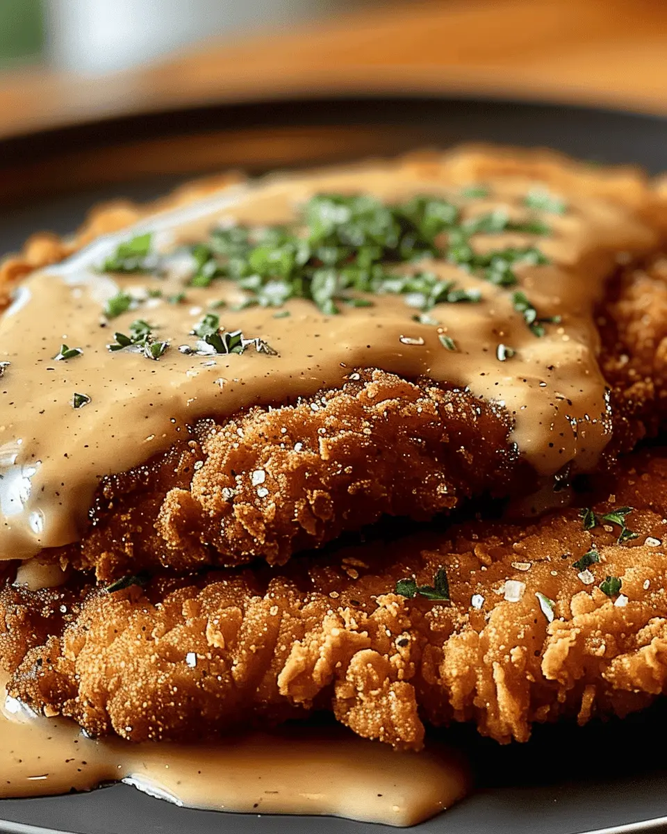 Crispy Buttermilk Chicken Fried Steak
