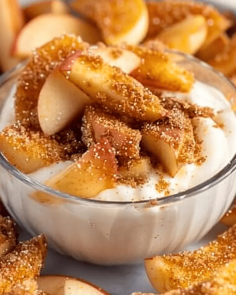 Crispy, sweet, and perfect for dipping: Apple Fries