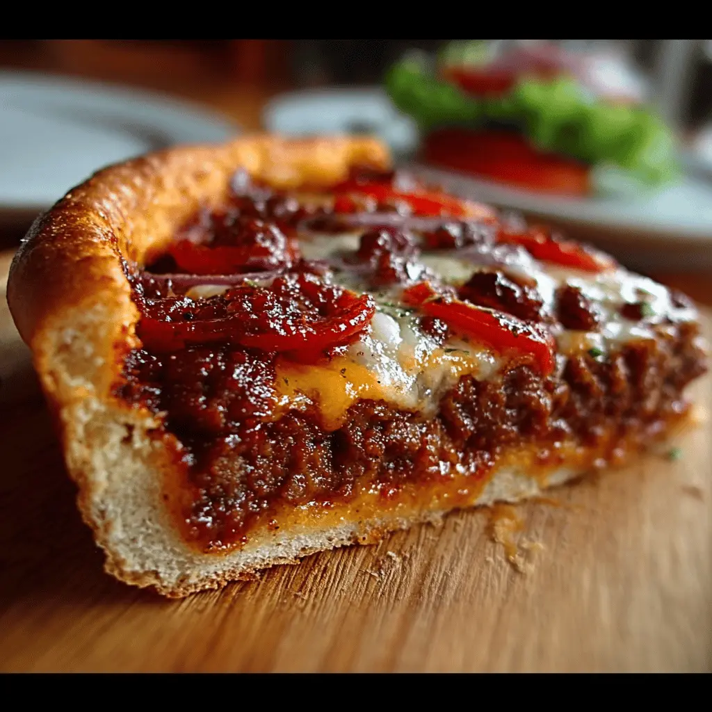 Deep Hamburger Beef Sausage
