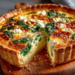 Elegant Ricotta and Spinach Quiche