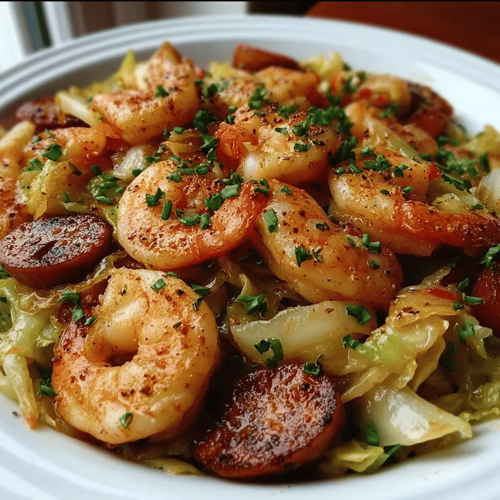 FRIED CABBAGE WITH SHRIMP
