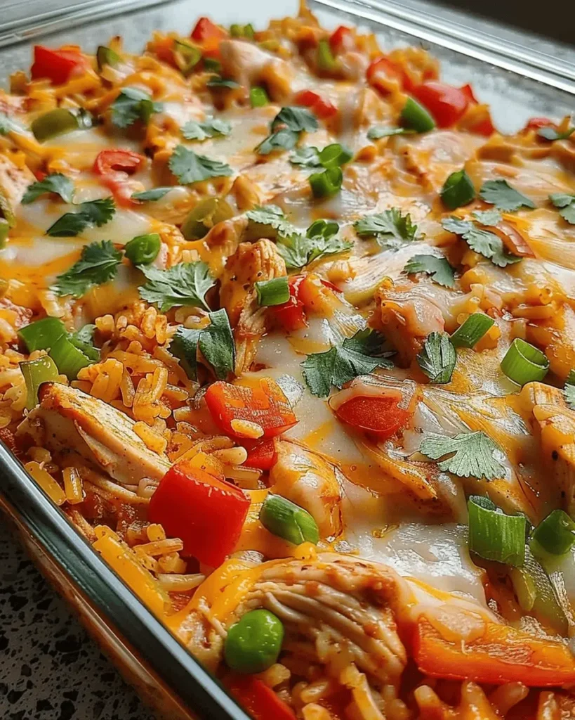 Fajita Chicken Casserole