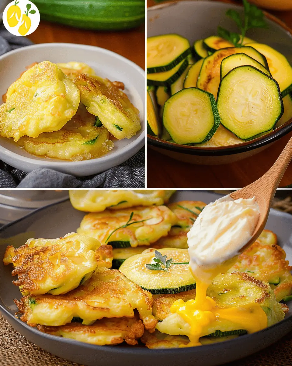Fluffy Zucchini Fritters