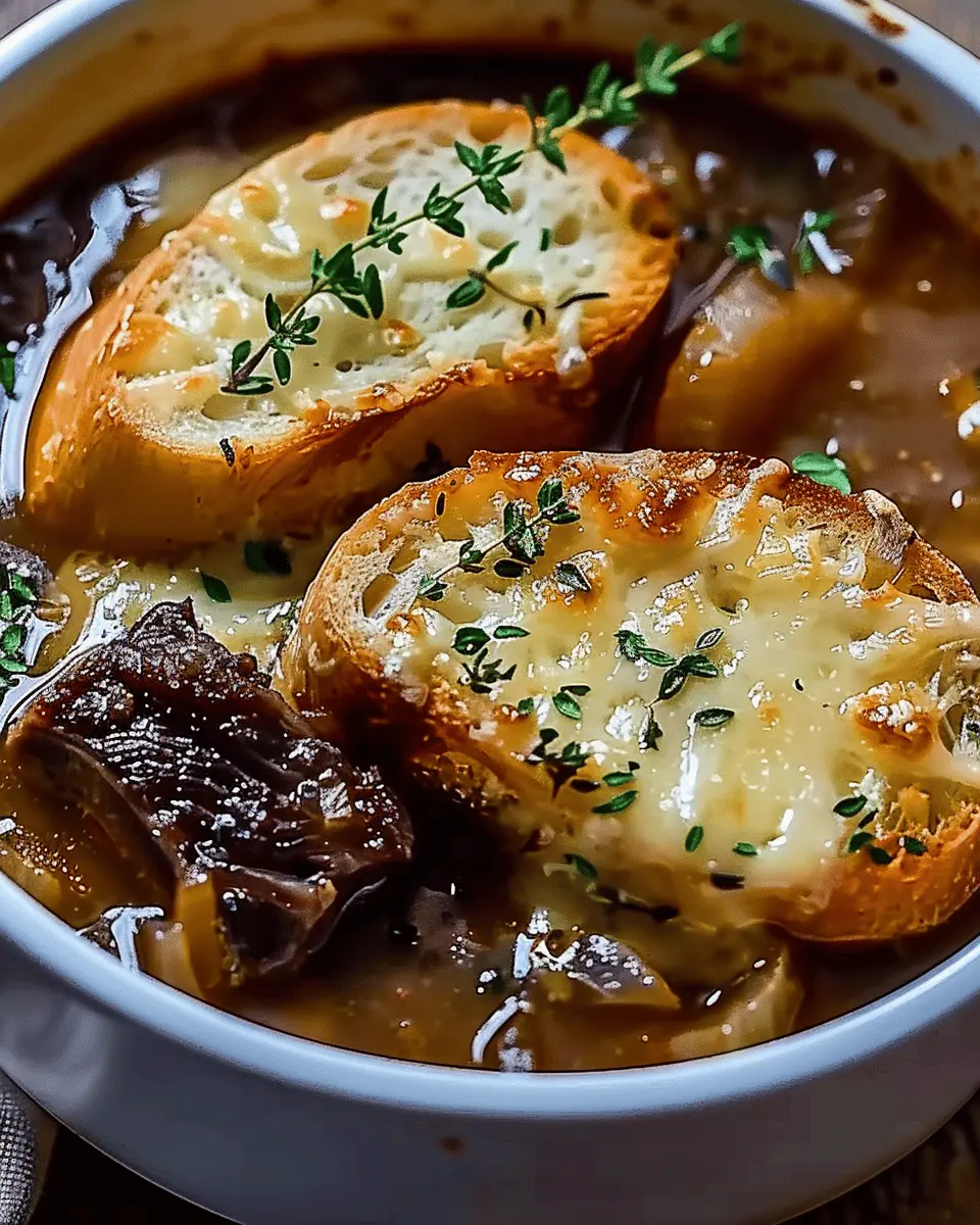 French Onion Short Rib Soup