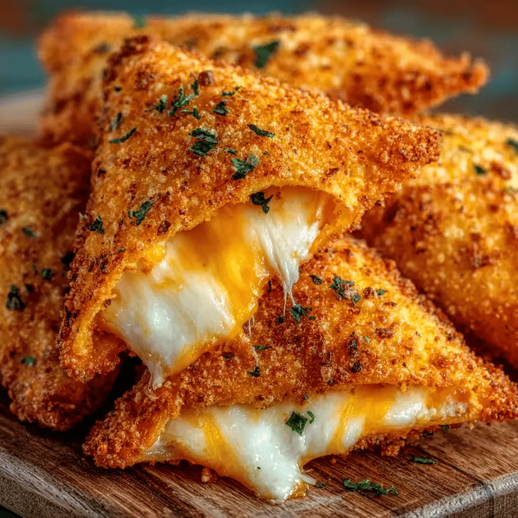 Fried Cheese Stuffed Doritos