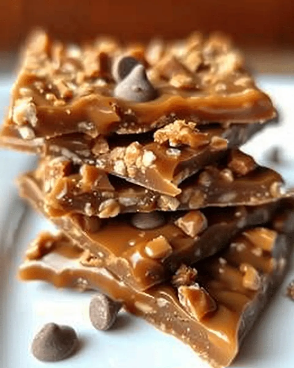 GRAHAM CRACKER TOFFEE
