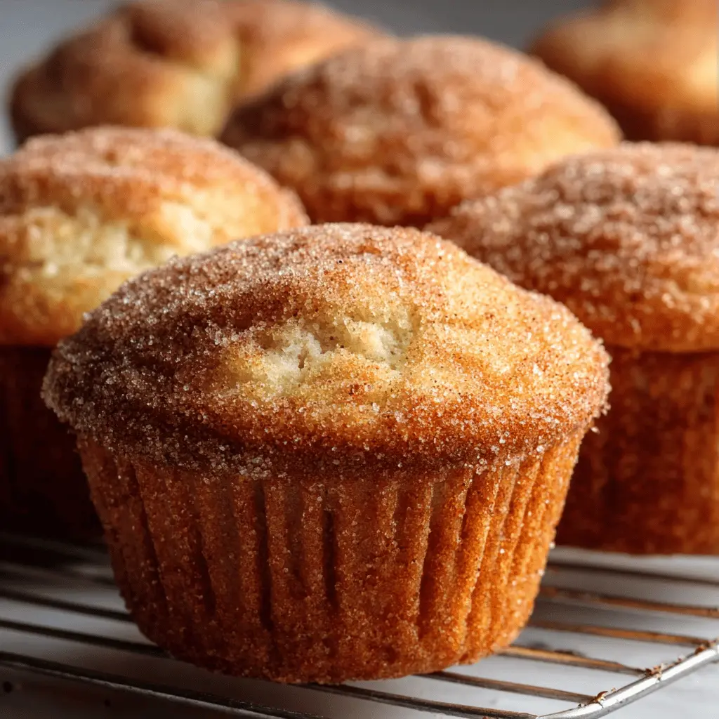 Grandma’s Fluffy Cinnamon Sugar Donut Muffins – Easy Baked Donuts