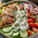 Greek Chicken Salad Bowl Recipe