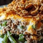 Hamburger Green Bean Casserole