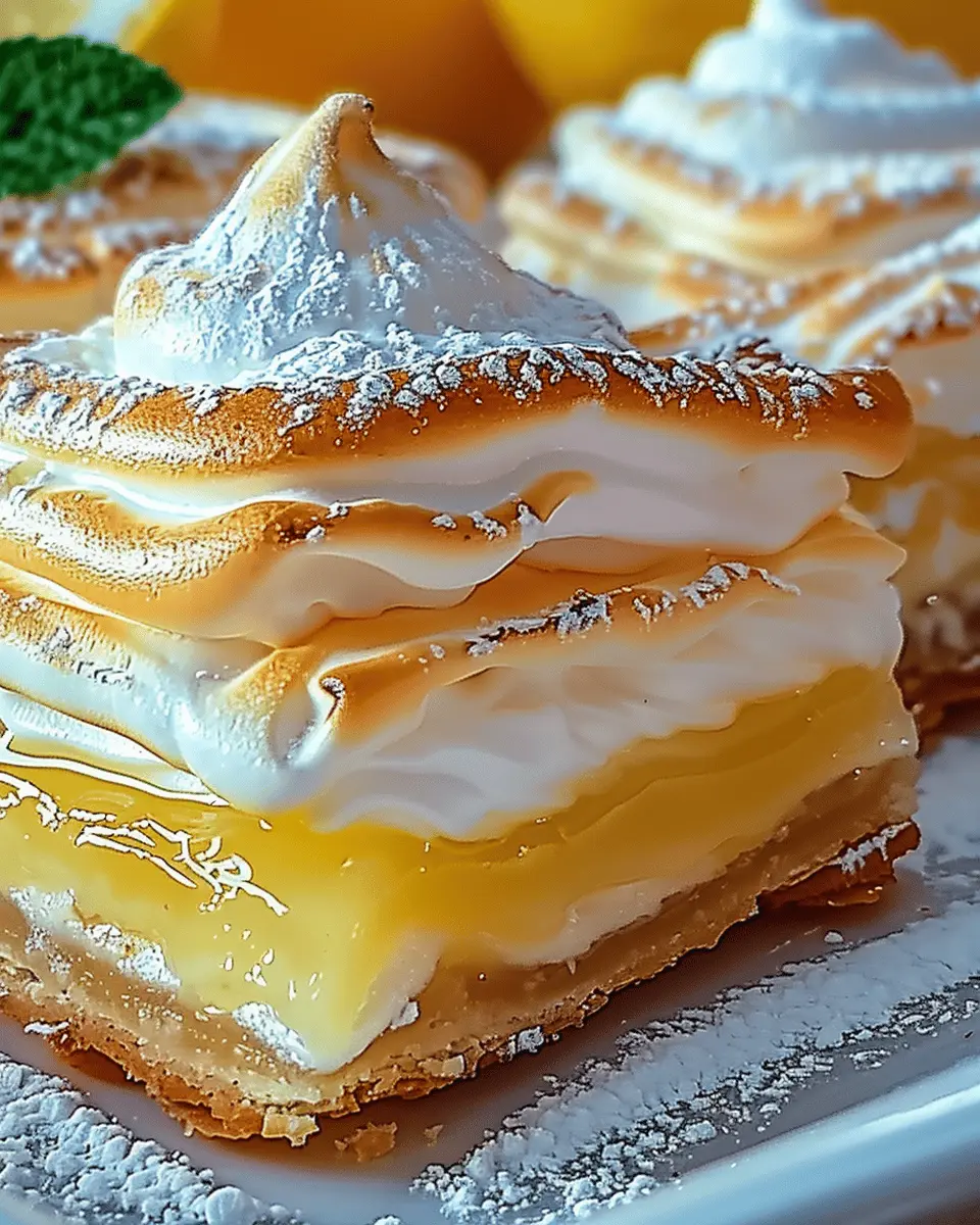 Lemon Meringue Crazy Bars