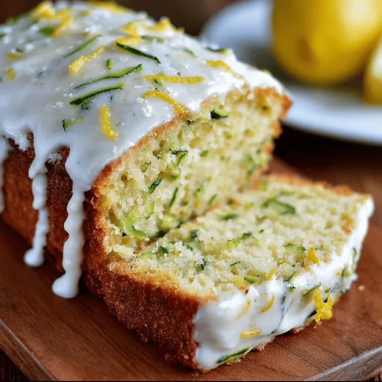 Lemon Zucchini Cake
