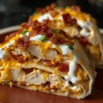 Loaded Chicken Bacon Ranch Taco Bell Bombs