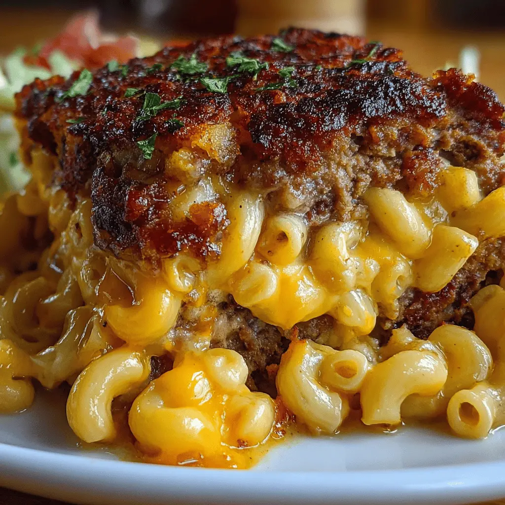 Mac and Cheese Meatloaf