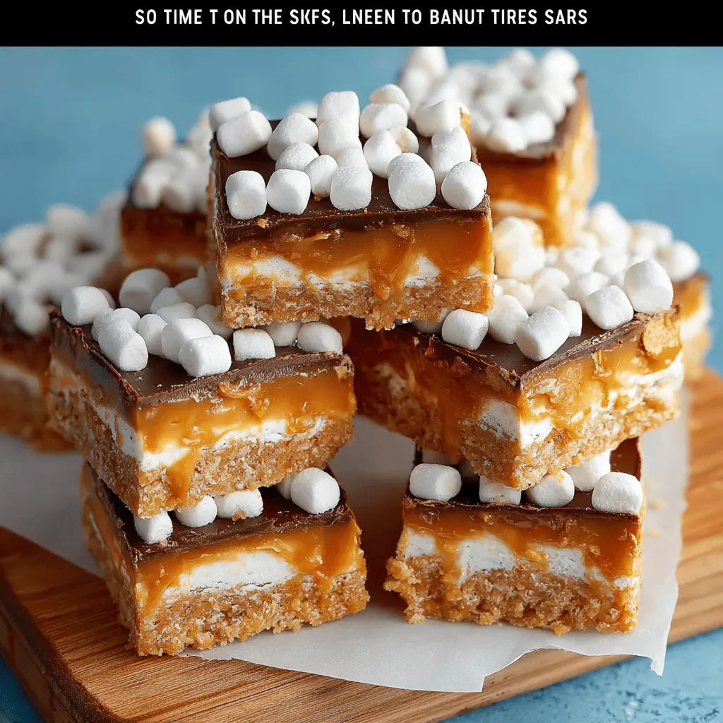 Marshmallow Peanut Butter Squares