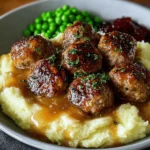Meatballs with Mashed Potatoes