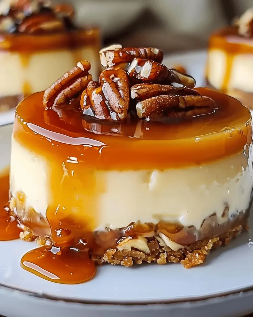 Mini Crème Brûlée Caramel Pecan