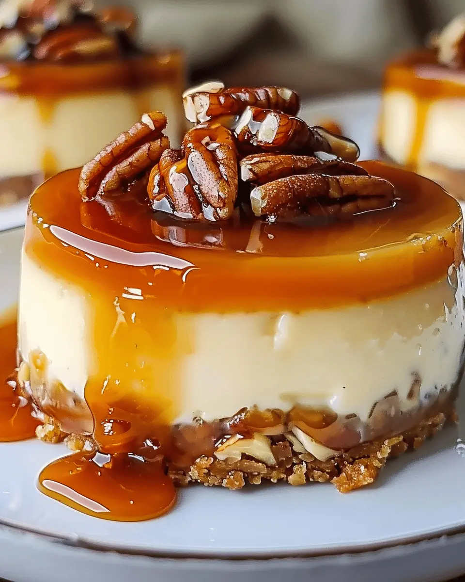 Mini Crème Brûlée Caramel Pecan
