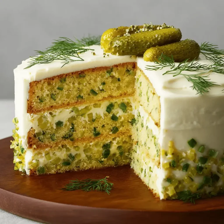New Dill Pickle Cake