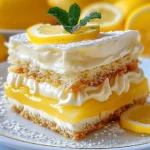 No-Bake Eclair With Lemon Cream